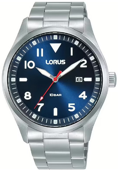 Lorus Herrklocka RH925QX9 Classic Blå/Stål Ø42 mm - Lorus