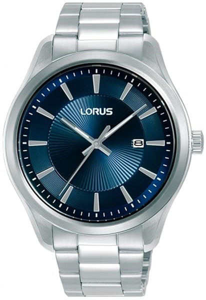Lorus Herrklocka RH927RX9 Classic Blå/Stål Ø42 mm