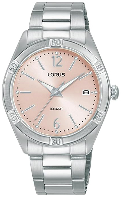 Lorus Damklocka RH979QX9 Classic Rosa/Stål Ø34 mm
