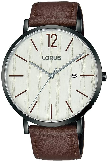 Lorus Herrklocka RH999MX9 Dress Vit/Läder Ø42 mm - Lorus