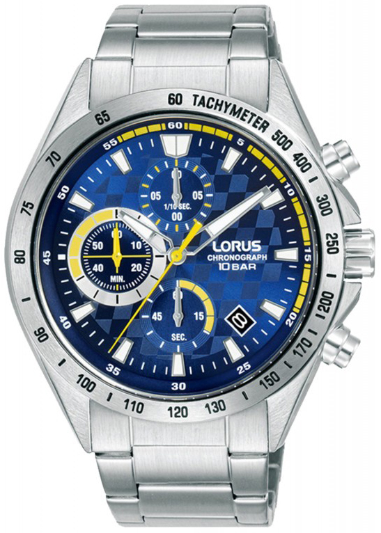 Lorus Herrklocka RM311JX9 Sport Blå/Stål Ø43.5 mm - Lorus
