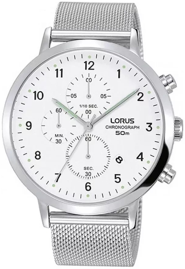 Lorus Herrklocka RM313EX9 Classic Vit/Stål Ø43 mm
