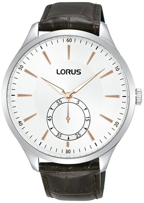 Lorus Herrklocka RN471AX9 Dress Vit/Läder Ø44 mm - Lorus