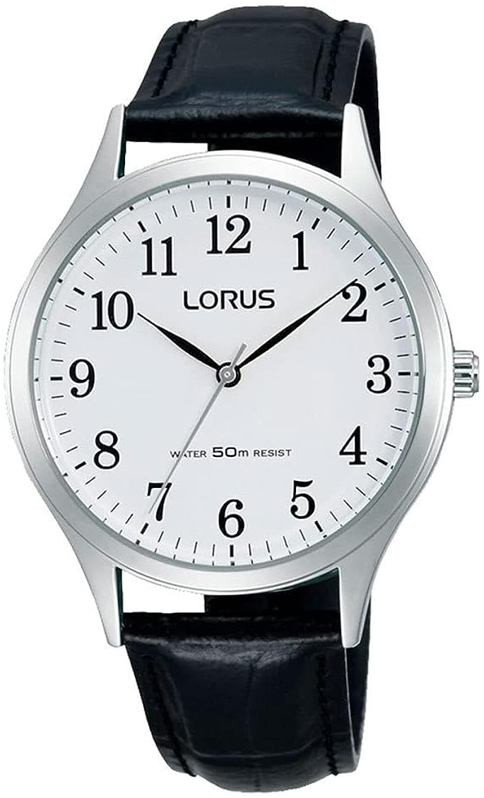 Lorus Herrklocka RRX17HX9 Classic Vit/L&auml;der &Oslash;40 mm