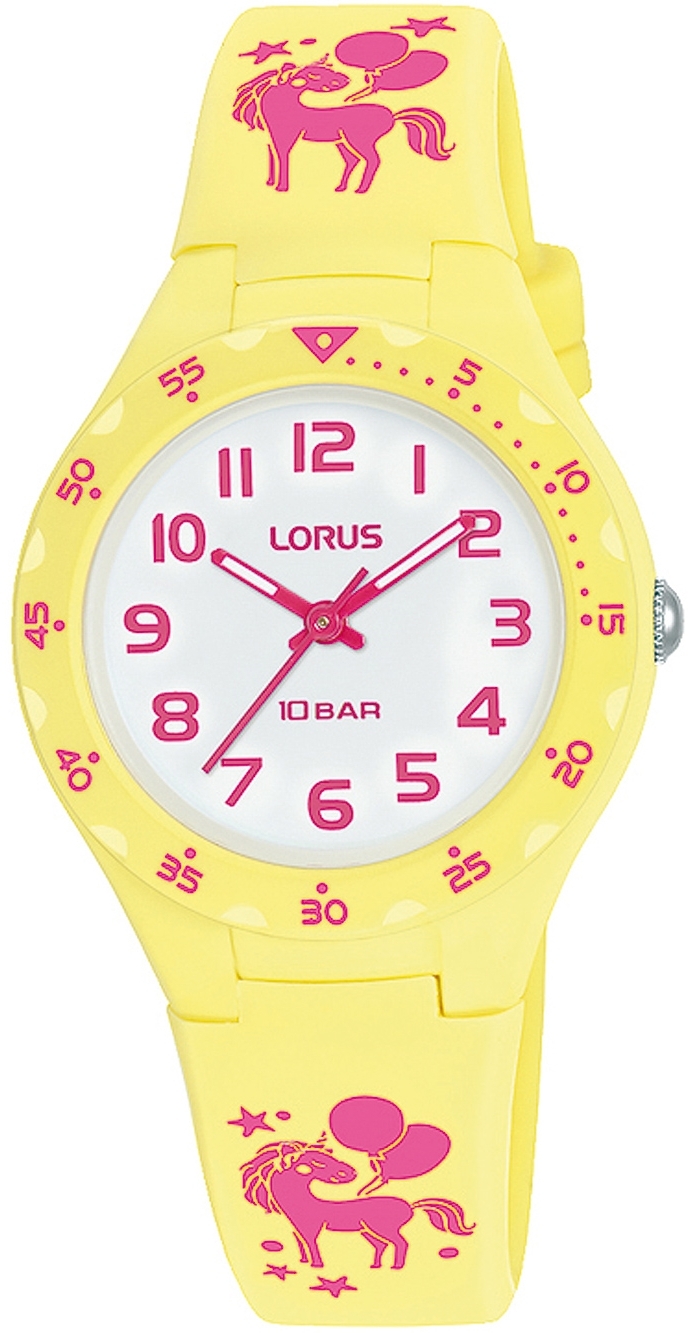 Lorus Damklocka RRX67GX9 Kids Vit/Plast Ø30 mm - Lorus