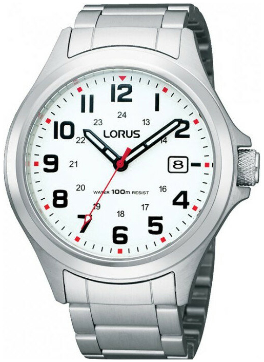 Lorus Herrklocka RXH03IX5 Vit/Stål Ø42 mm - Lorus