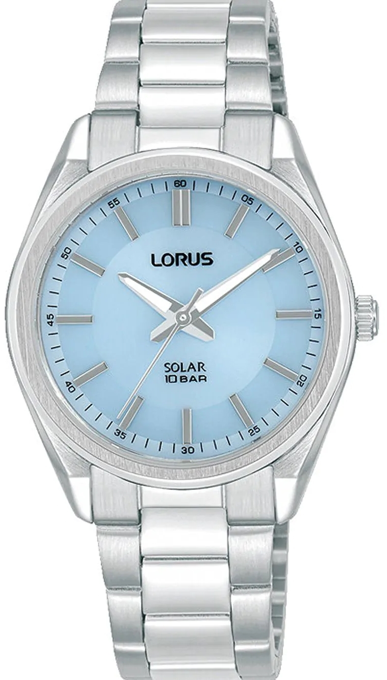 Lorus Damklocka RY511AX9 Classic Solar Blå/Stål Ø31 mm