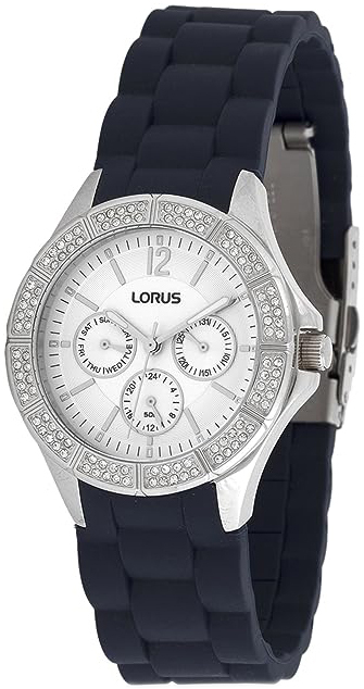 Lorus Damklocka RYR53AX8 Silverfärgad/Gummi Ø38 mm - Lorus