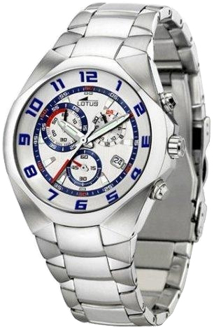 Lotus Herrklocka 15412/1 Classic Silverfärgad/Stål Ø45 mm - Lotus