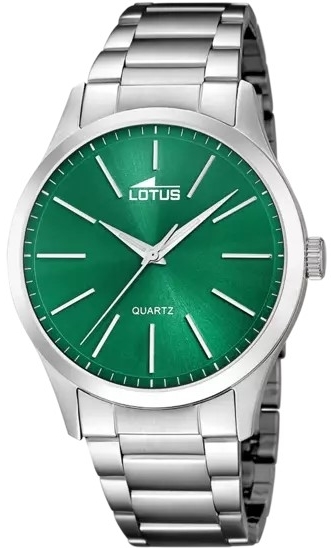 Lotus Herrklocka 15959/B Classic Grön/Stål Ø42 mm - Lotus