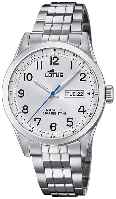 Lotus Herrklocka 18670/1 Classic Silverfärgad/Stål Ø42 mm - Lotus