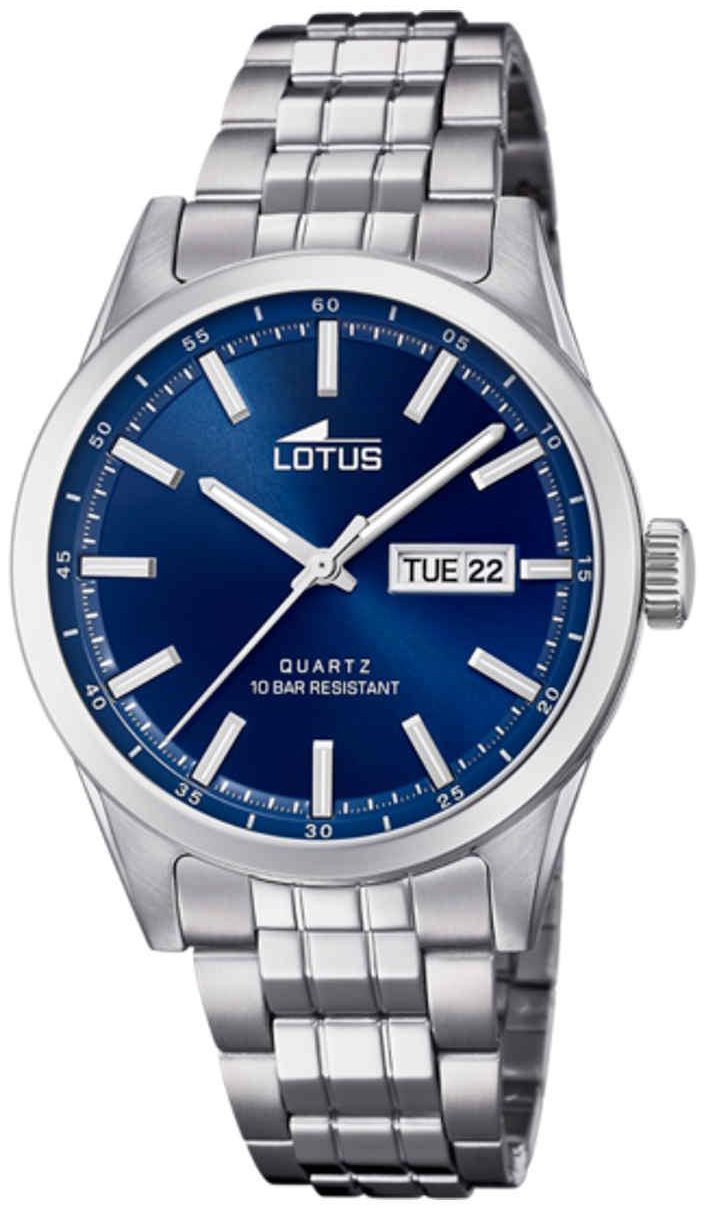 Lotus Herrklocka 18670/3 Classic Blå/Stål Ø42 mm - Lotus