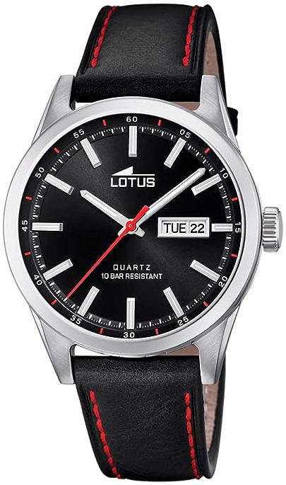 Lotus Herrklocka 18671/4 Classic Svart/Läder Ø42 mm - Lotus