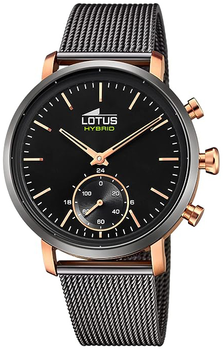 Lotus Herrklocka 18805/3 Connected Svart/Stål Ø43 mm