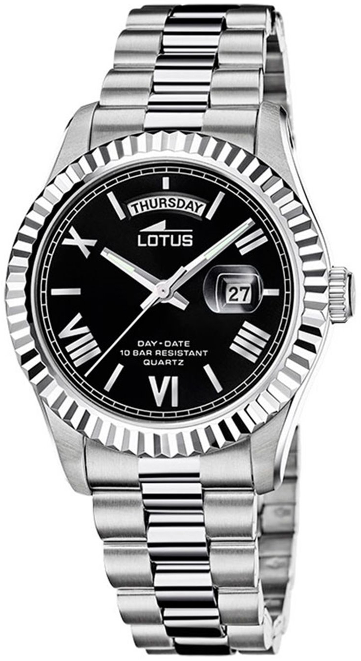 Lotus Herrklocka 18854/4 Freedom Svart/Stål Ø41.5 mm - Lotus