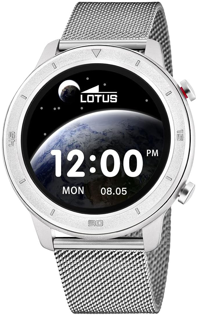 Lotus Herrklocka 50020/1 Smartime LCD/Stål Ø47 mm - Lotus