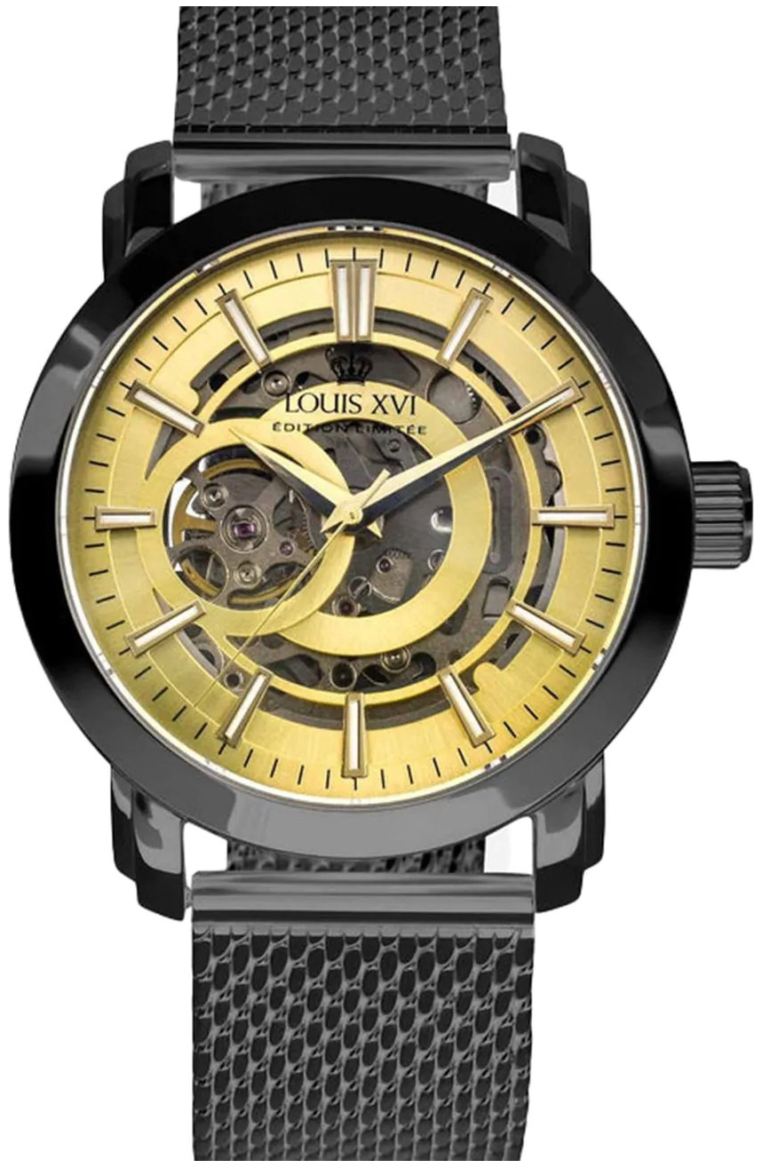 Louis XVI Herrklocka LXVI1932 Versailles Guld/Stål Ø44 mm
