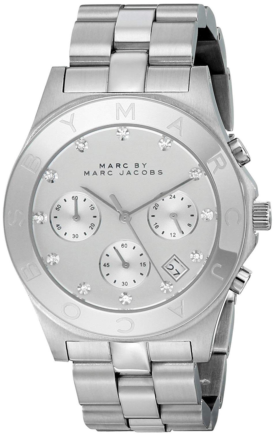 Marc by Marc Jacobs Damklocka MBM3100 Blade Silverfärgad/Stål Ø40 - Marc by Marc Jacobs