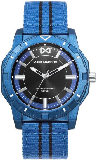 Mark Maddox Herrklocka HC0126-37 Classic Svart/Läder Ø43 mm - Mark Maddox