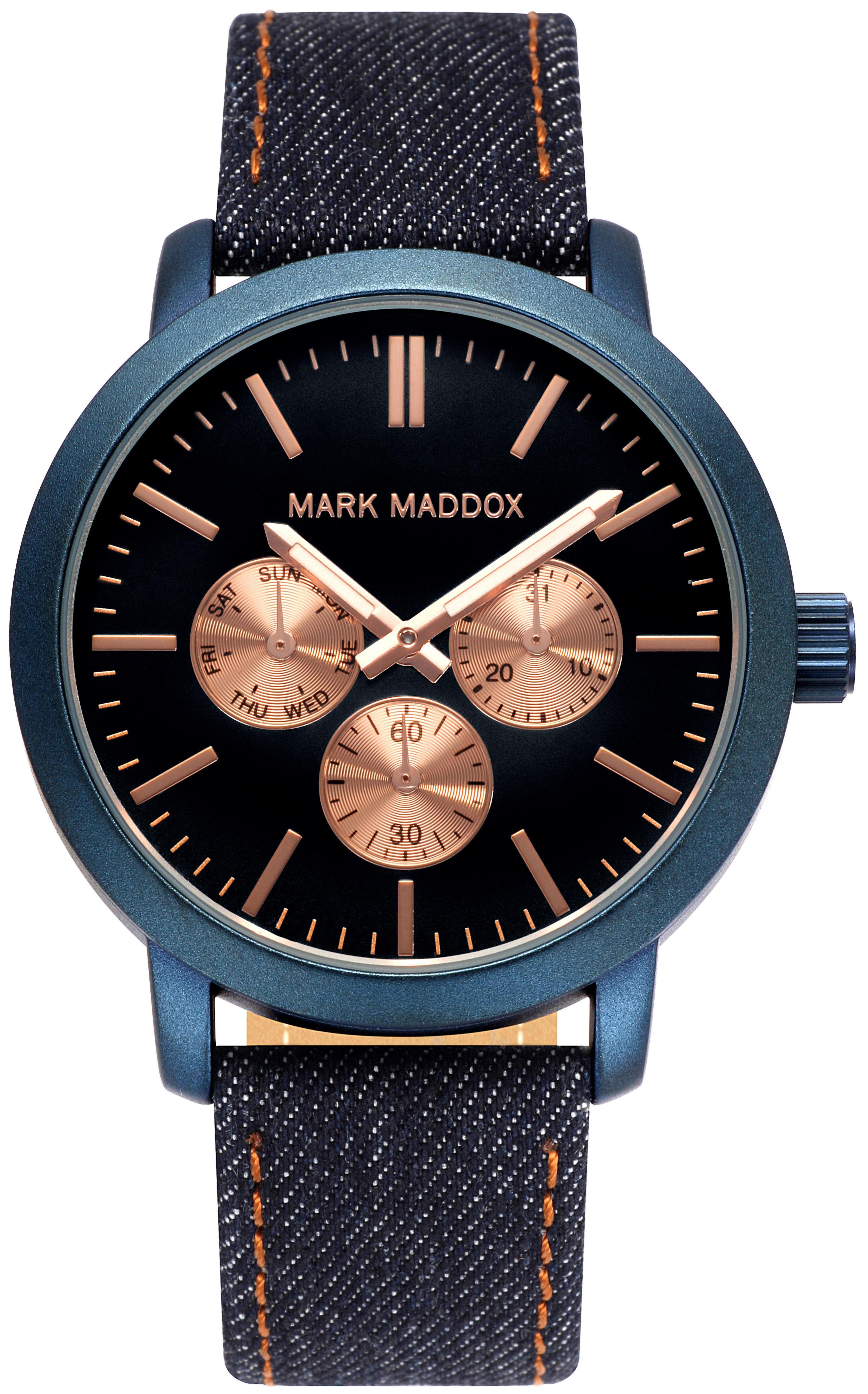Mark Maddox Herrklocka HC3025-37 Classic Läder Ø42 mm - Mark Maddox