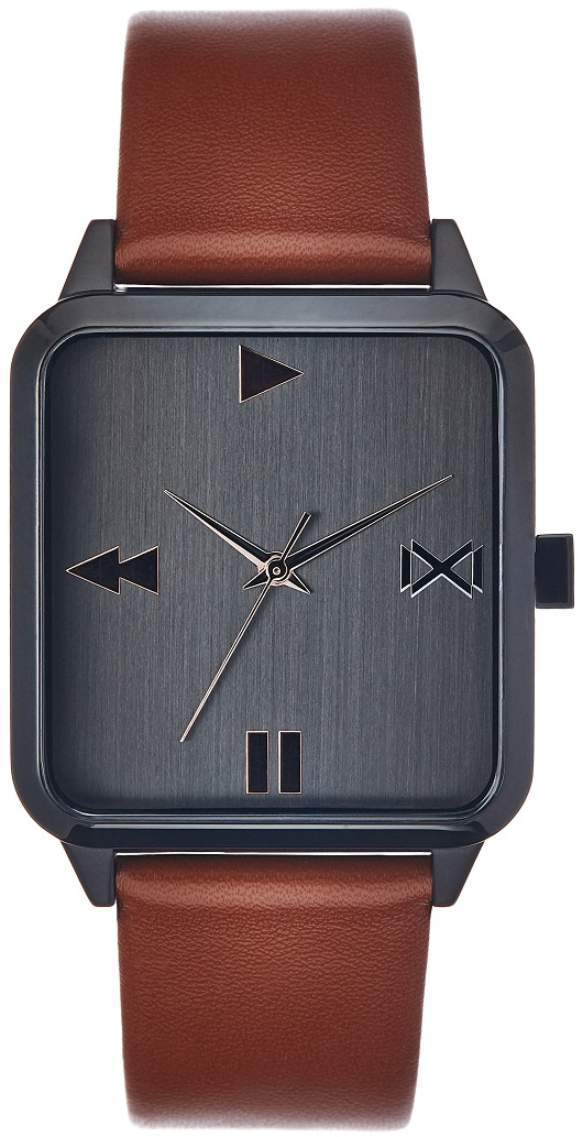 Mark Maddox Herrklocka HC7106-50 Classic Läder 33x44 mm - Mark Maddox