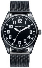 Mark Maddox Herrklocka HM6010-55 Classic Svart/Stål Ø42 mm - Mark Maddox
