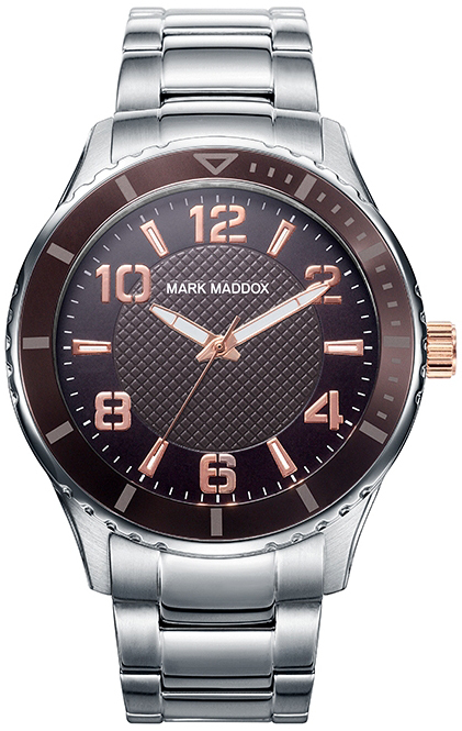 Mark Maddox Herrklocka HM7018-45 Classic Stål Ø42 mm - Mark Maddox