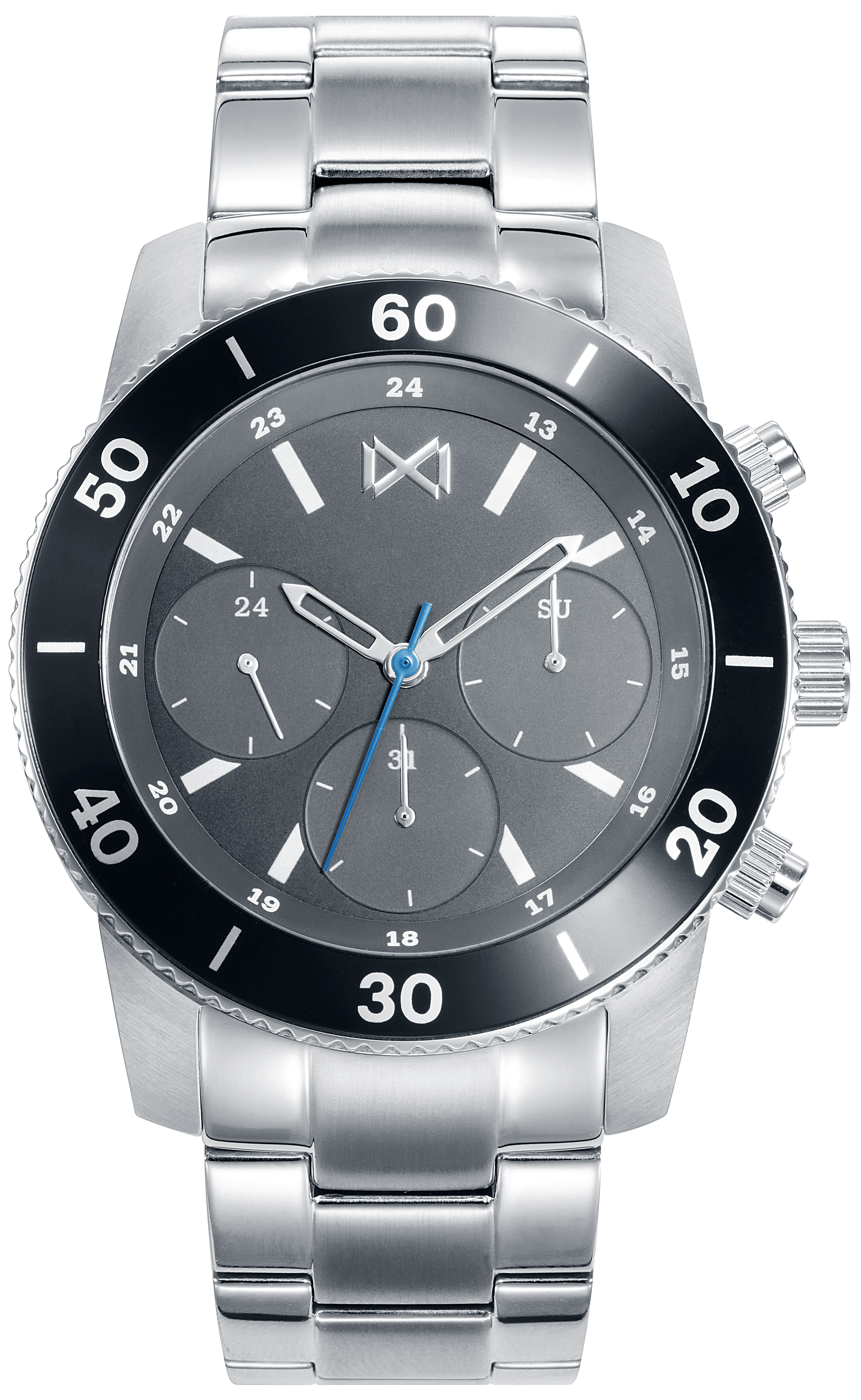 Mark Maddox Herrklocka HM7130-56 Classic Stål Ø43 mm - Mark Maddox