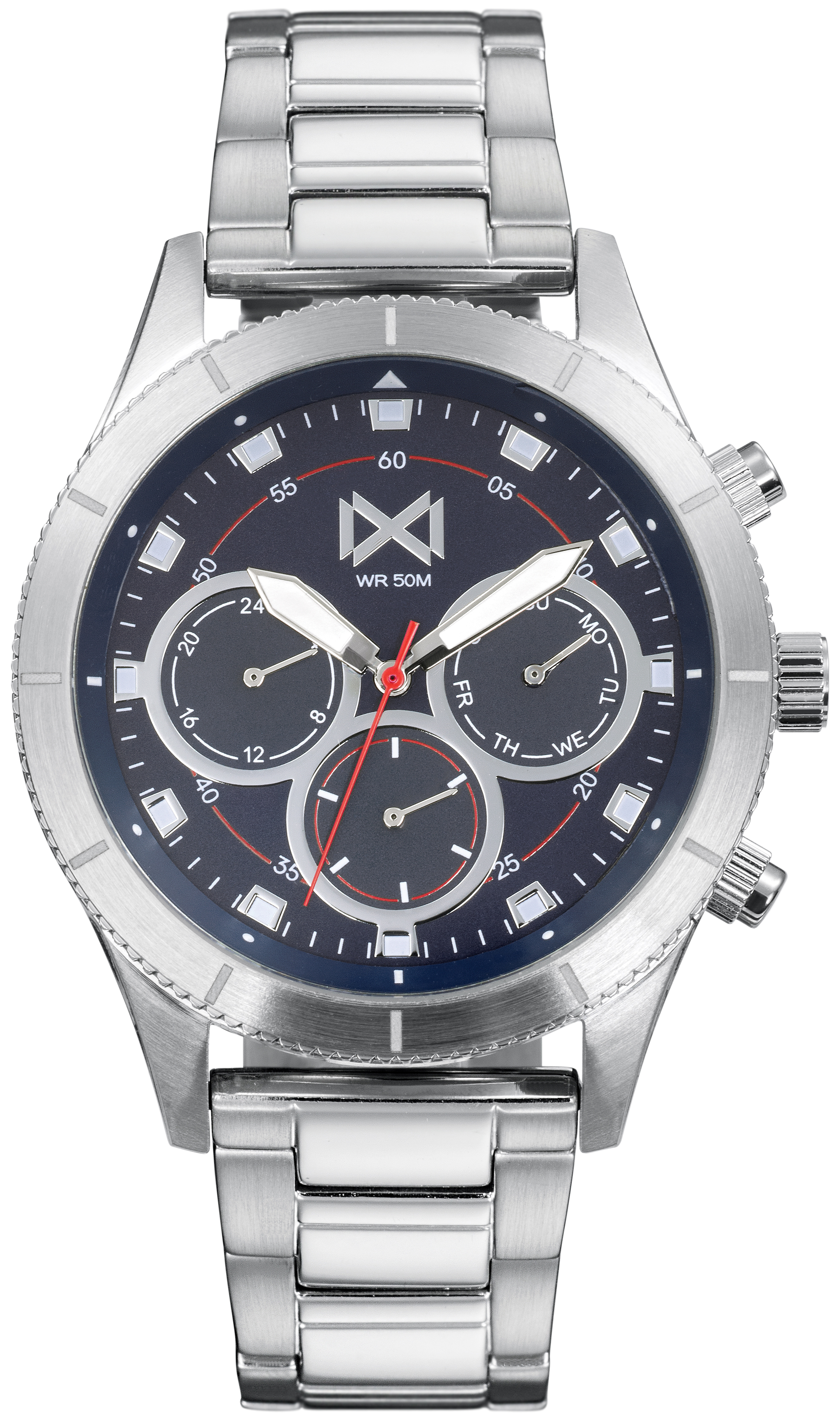 Mark Maddox Herrklocka HM7132-36 Classic Stål Ø45 mm - Mark Maddox