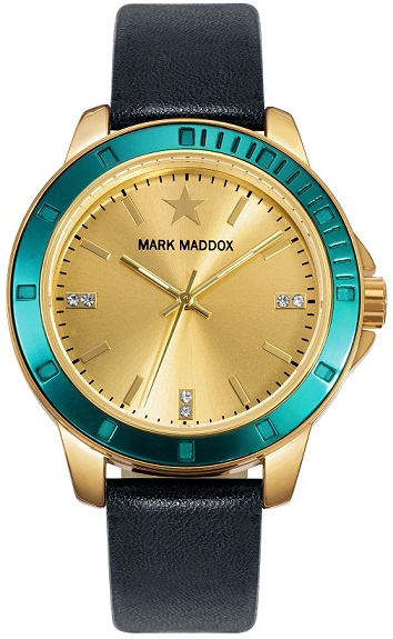 Mark Maddox Damklocka MC0015-67 Classic Läder Ø38 mm - Mark Maddox