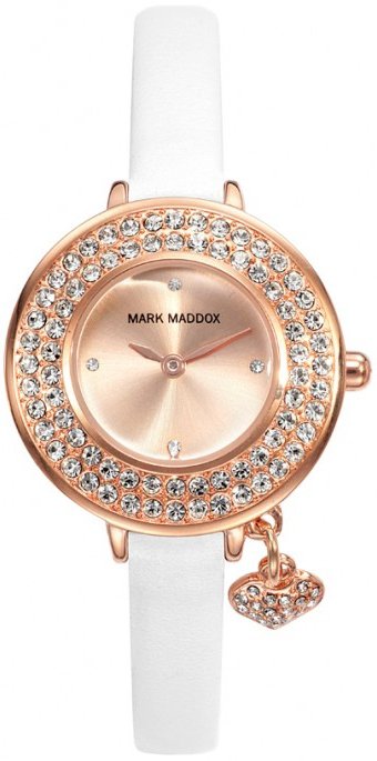 Mark Maddox Damklocka MC3019-27 Classic Läder Ø28 mm - Mark Maddox