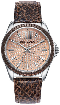 Mark Maddox Damklocka MC6007-93 Classic Läder Ø35 mm - Mark Maddox