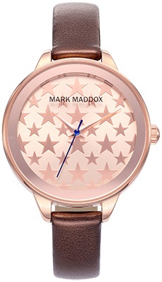 Mark Maddox Damklocka MC6008-90 Classic Läder Ø36 mm - Mark Maddox