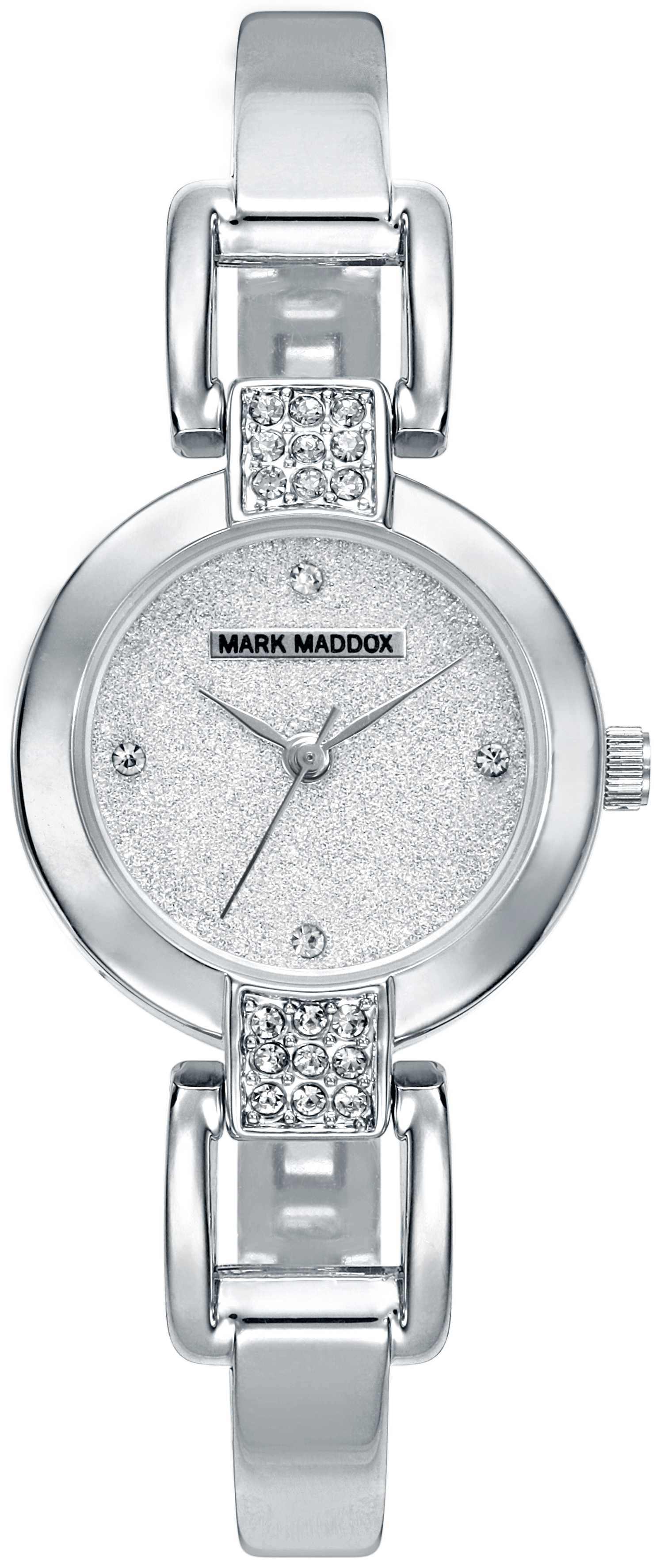 Mark Maddox Damklocka MF0006-87 Classic Silverfärgad/Stål Ø24 mm - Mark Maddox