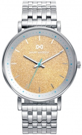 Mark Maddox Damklocka MM0104-76 Classic Stål Ø38 mm - Mark Maddox