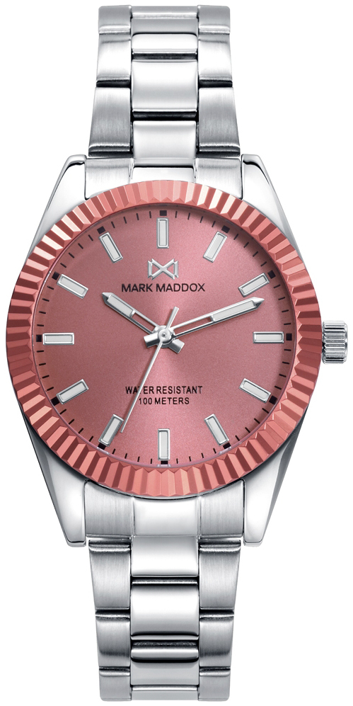 Mark Maddox Damklocka MM1000-77 Classic Guldtonad/Stål Ø32 mm - Mark Maddox