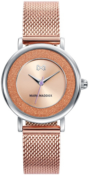Mark Maddox Damklocka MM7108-90 Classic Guldtonad/Roséguldstonat - Mark Maddox