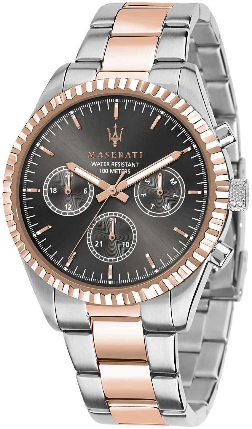 Maserati Herrklocka R8853100020 Competizione Grå/Roséguldstonat - Maserati