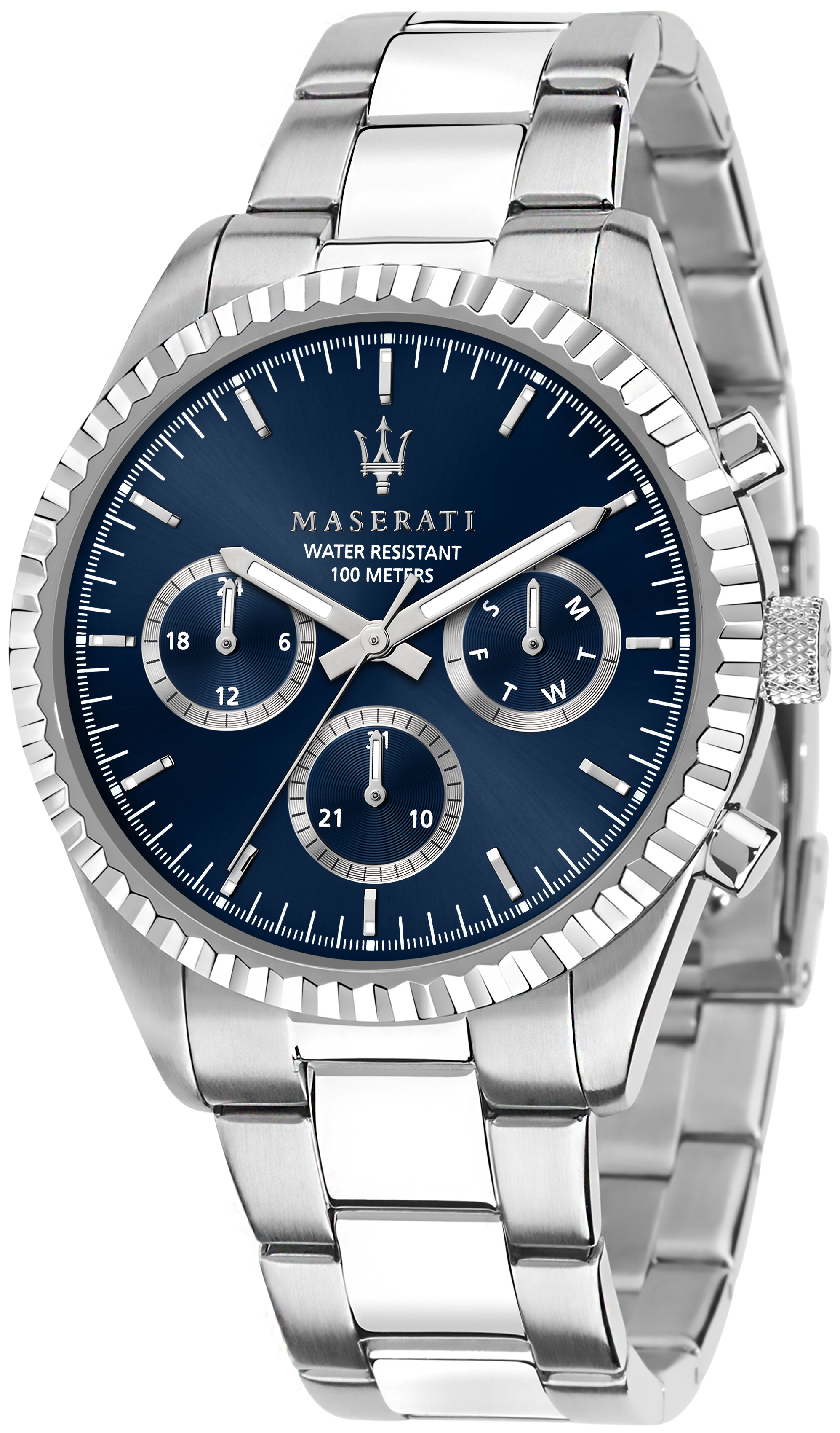 Maserati Herrklocka R8853100022 Competizione Bl&aring;/St&aring;l &Oslash;43 mm
