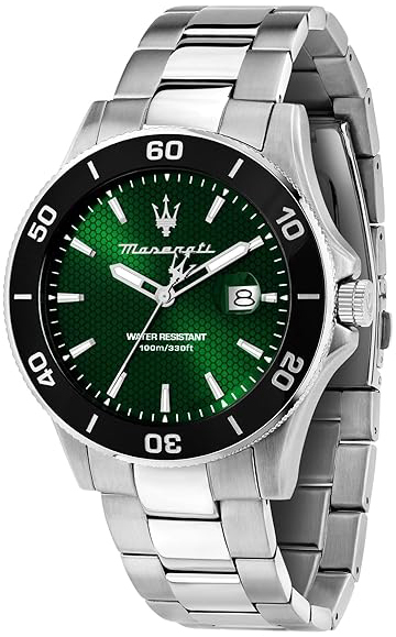 Maserati Herrklocka R8853100038 Lifestyle Grön/Stål Ø43 mm