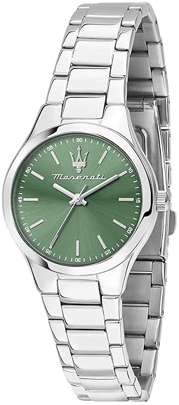 Maserati Damklocka R8853151508 Classic Grön/Stål Ø30 mm - Maserati