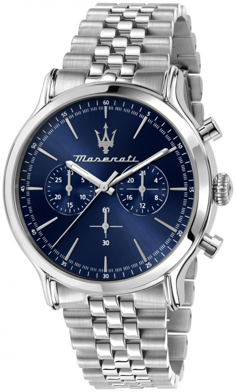 Maserati Herrklocka R8873618024 Epoca Bl&aring;/St&aring;l &Oslash;42 mm