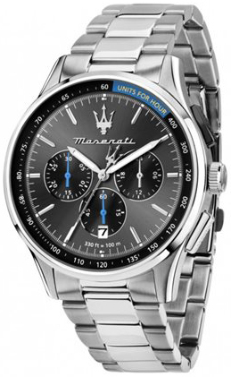 Maserati Herrklocka R8873624008 Sorpasso Gr&aring;/St&aring;l &Oslash;42 mm