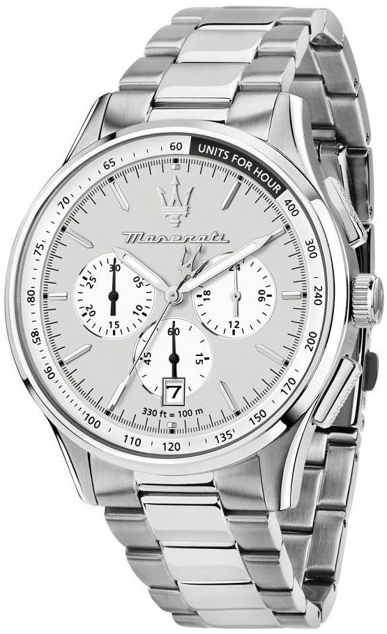 Maserati Herrklocka R8873624013 Sorpasso Silverf&auml;rgad/St&aring;l &Oslash;42 mm