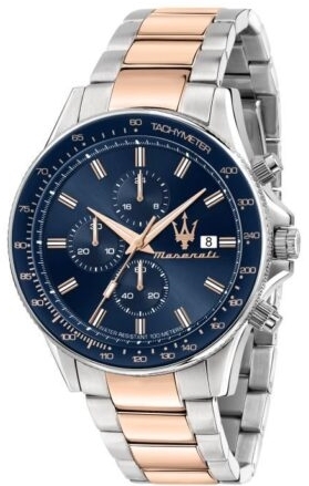 Maserati Herrklocka R8873640012 Sfida Blå/Stål Ø44 mm - Maserati