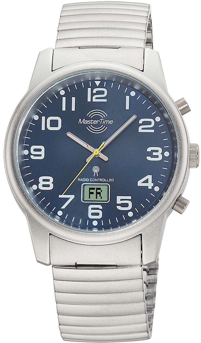 Master Time Herrklocka MTGA-10823-32M Classic Blå/Stål Ø41 mm - Master Time