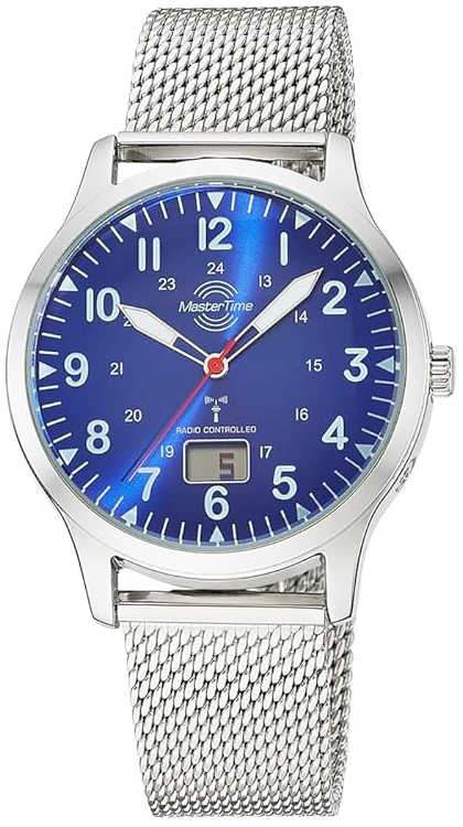 Master Time Herrklocka MTGA-10961-32M Super Power Bl&aring;/St&aring;l &Oslash;41 mm