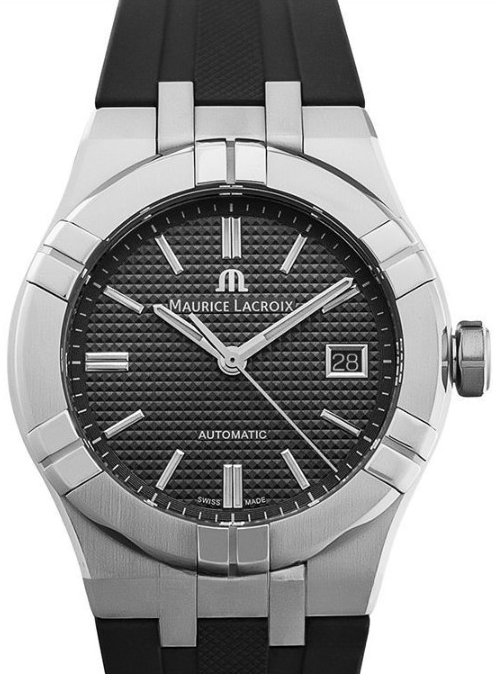 Maurice Lacroix Herrklocka AI6007-SS000-330-2 Aikon Svart/Gummi Ø39 - Maurice Lacroix
