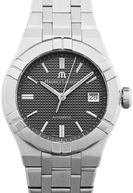 Maurice Lacroix Herrklocka AI6007-SS00F-230-A Aikon Grå/Stål Ø39 mm - Maurice Lacroix