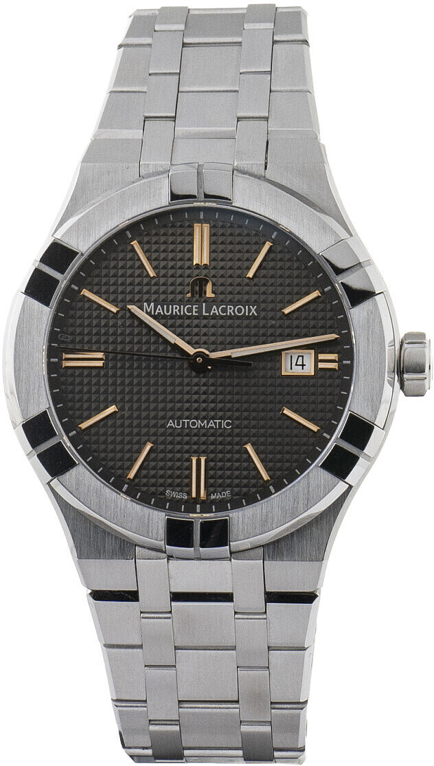 Maurice Lacroix Herrklocka AI6008-SS002-331-2 Aikon Grå/Stål Ø42 mm - Maurice Lacroix